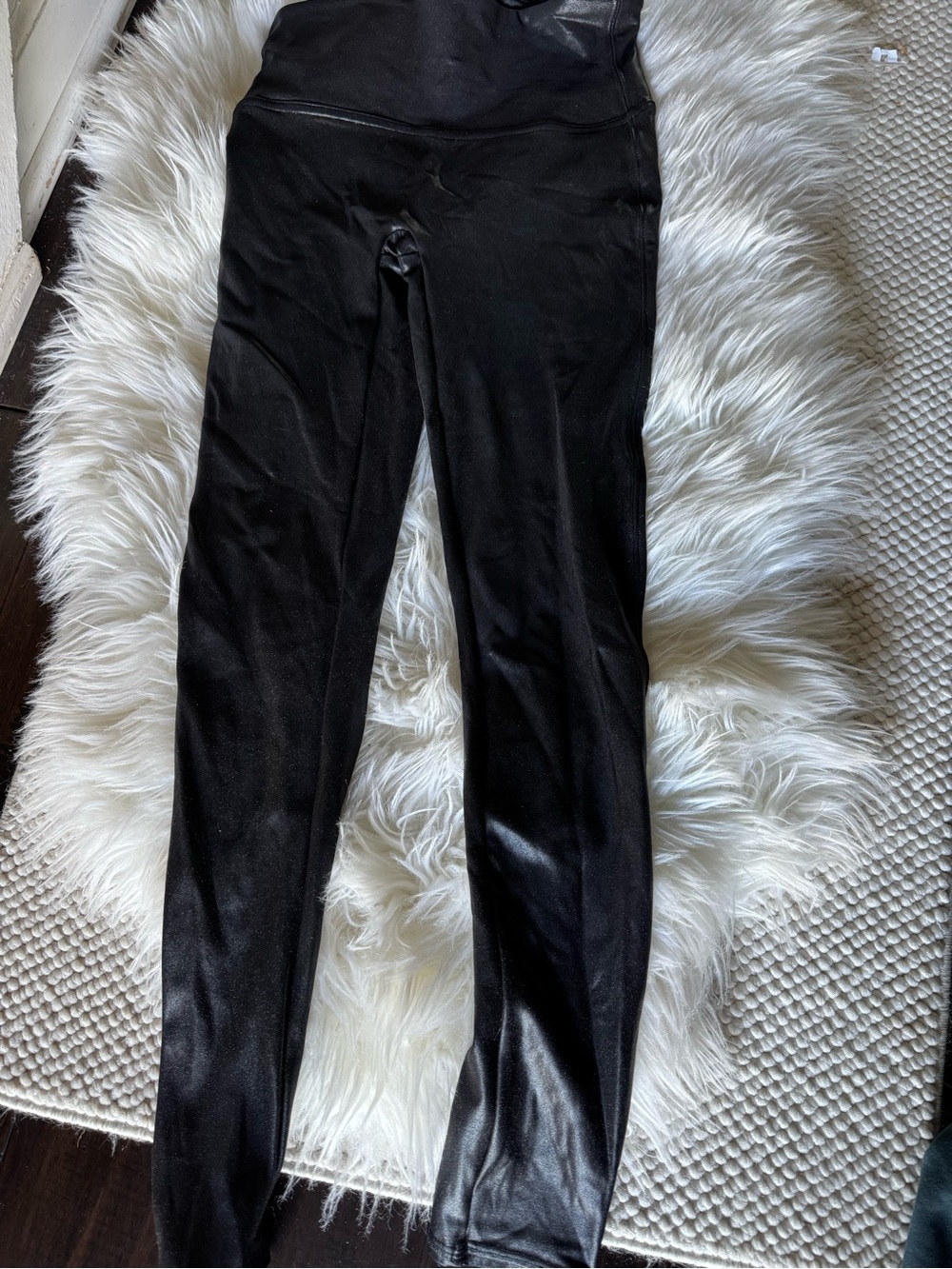 SPANX Black High-Rise Shaping Leggings